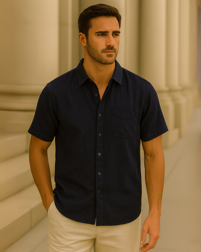 Chemise d’Été à Manches Courtes pour Homme