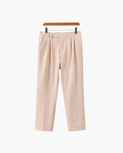 Pantalon Habillé Homme – Taille Haute Classique