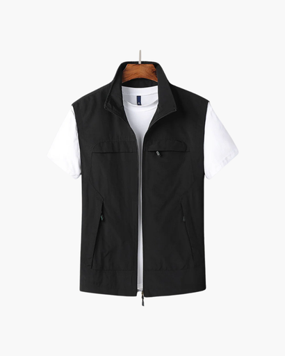 Gilet sans manches pour homme – Élégance légère et fonctionnelle