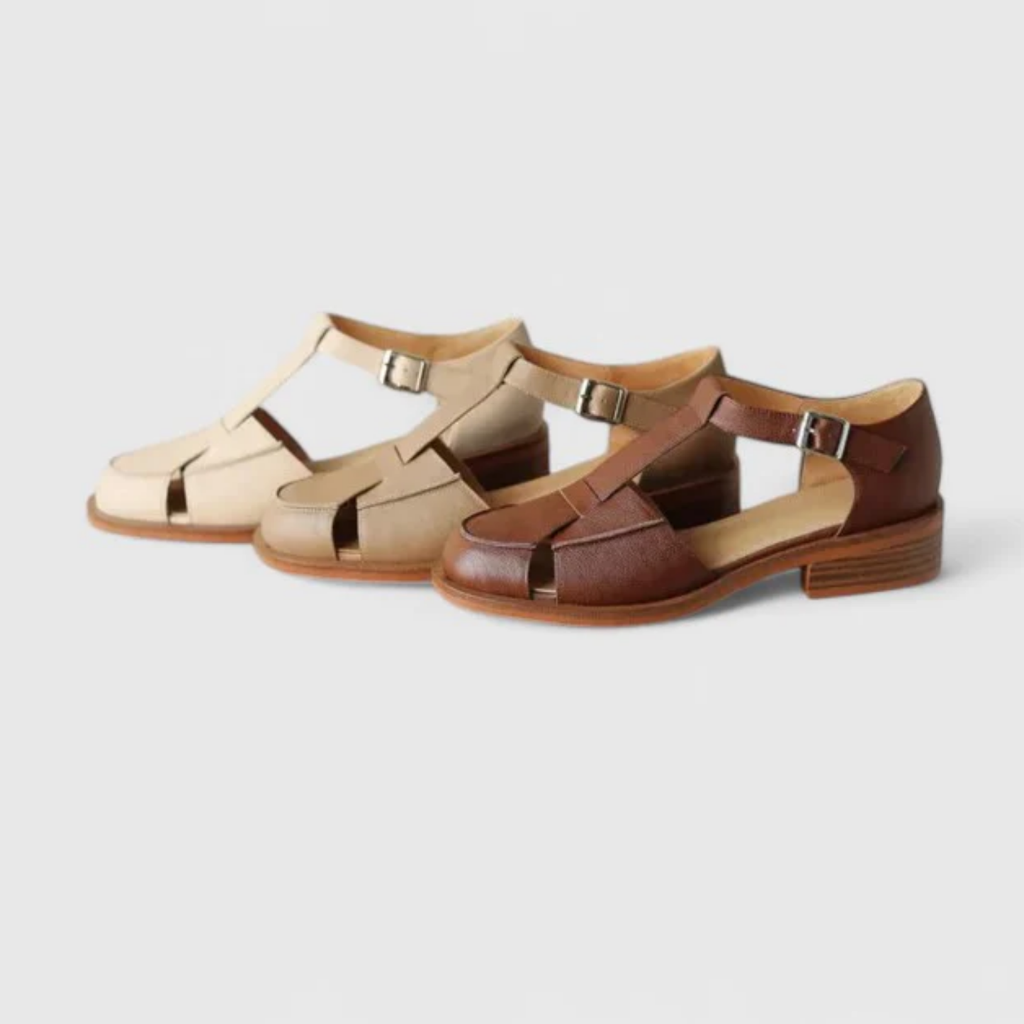 Sandales Femme Talon Bas Confort & Élégance Quotidienne – Sandales Ergonomiques | Style Estival Chic