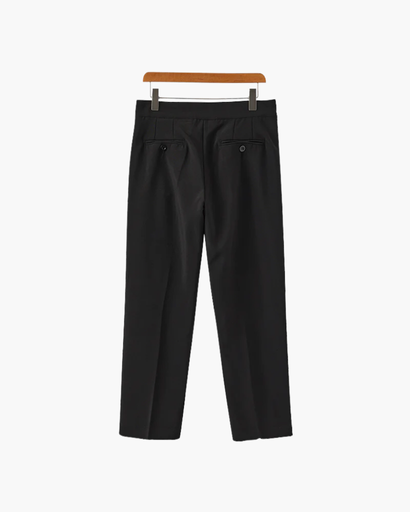 Pantalon Habillé Homme – Taille Haute Classique