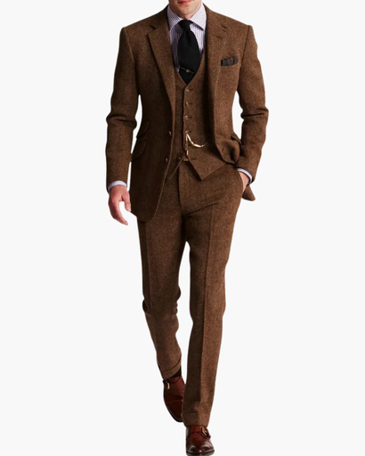 Costume 3 Pièces Homme – Élégance Formelle et Intemporelle