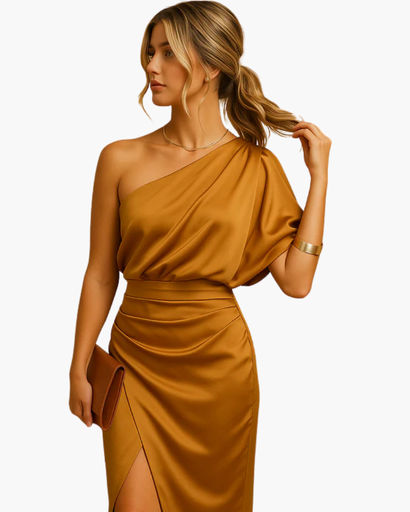 Robes élégante femme sans manches avec ceinture nouée