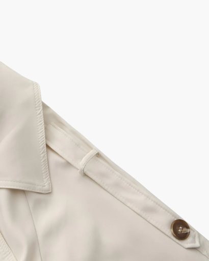 Trench Femme Élégant avec Ceinture Ajustable