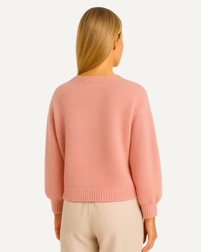 Gilet Femme en Maille Douce – Manches Bouffantes & Style Élégant