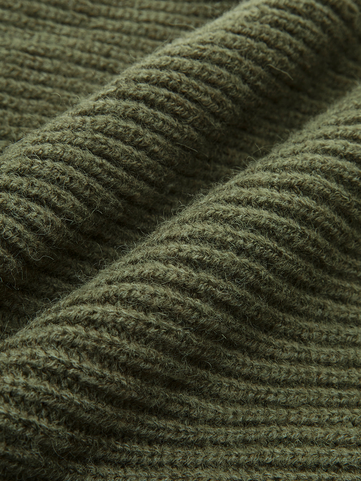 Pull cache-cœur 2-en-1 vert kaki