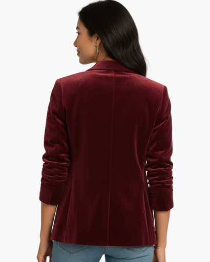 Blazer Femme en Velours | Élégance Intemporelle