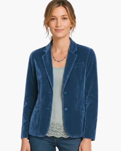 Blazer Femme en Velours | Élégance Intemporelle