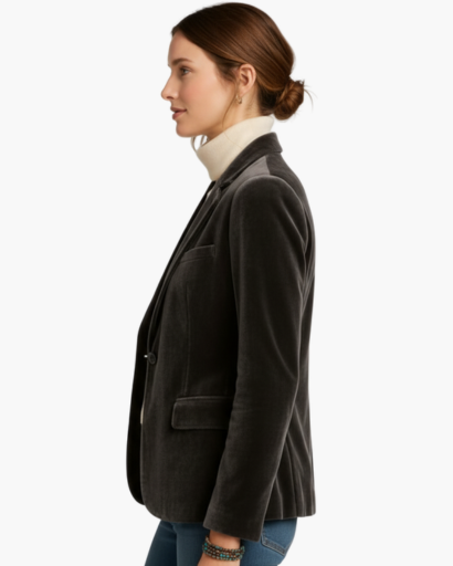 Blazer Femme en Velours | Élégance Intemporelle