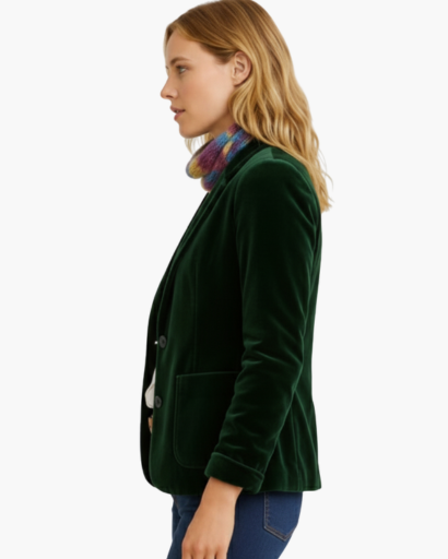 Blazer Femme en Velours | Élégance Intemporelle