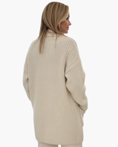 Cardigan Oversize Doux pour Femme – Confort & Élégance Décontractée