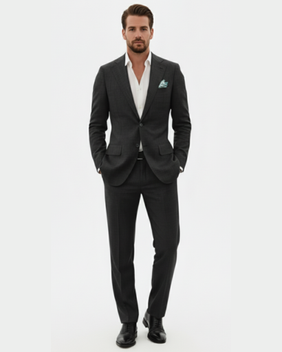 Costume en lin haut de gamme pour homme