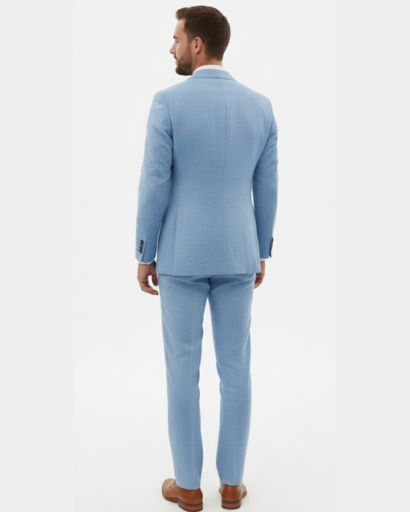 Costume en lin haut de gamme pour homme