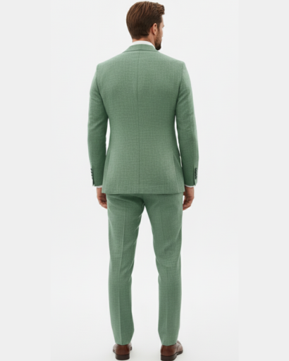 Costume en lin haut de gamme pour homme