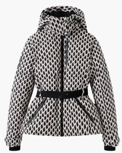 Doudoune Femme avec Ceinture Assortie