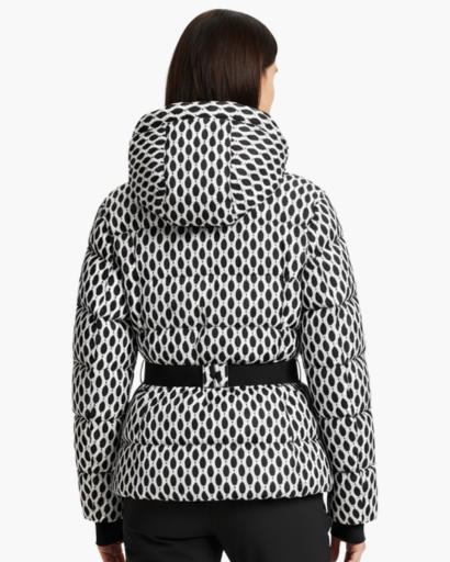 Doudoune Femme avec Ceinture Assortie