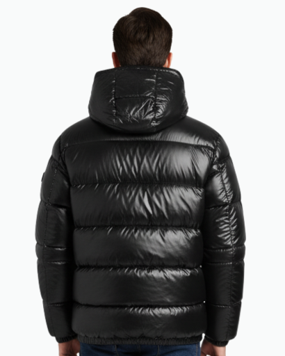 Doudoune Homme – Coupe Oversize – Déperlante & Rembourrée – Avec Capuche