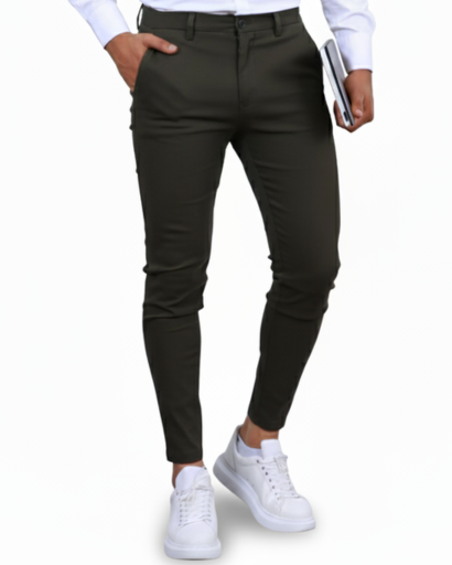 Pantalon Slim Fit Homme – Élégance Moderne & Confort Quotidien