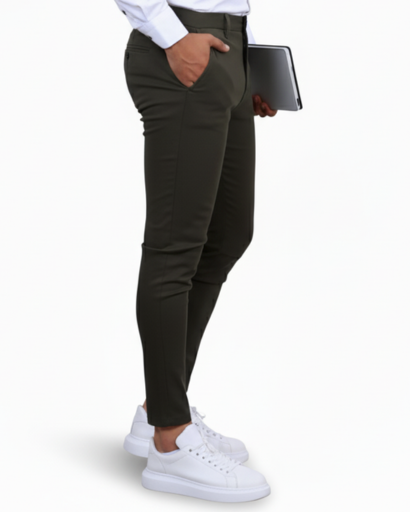 Pantalon Slim Fit Homme – Élégance Moderne & Confort Quotidien