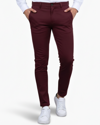 Pantalon Slim Fit Homme – Élégance Moderne & Confort Quotidien
