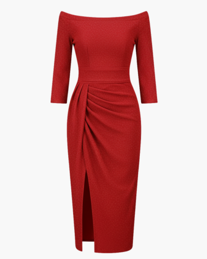 Robe Pailletée Femme Évasée – Glamour & Brillance | Soirée & Invitée Mariage Style Chic