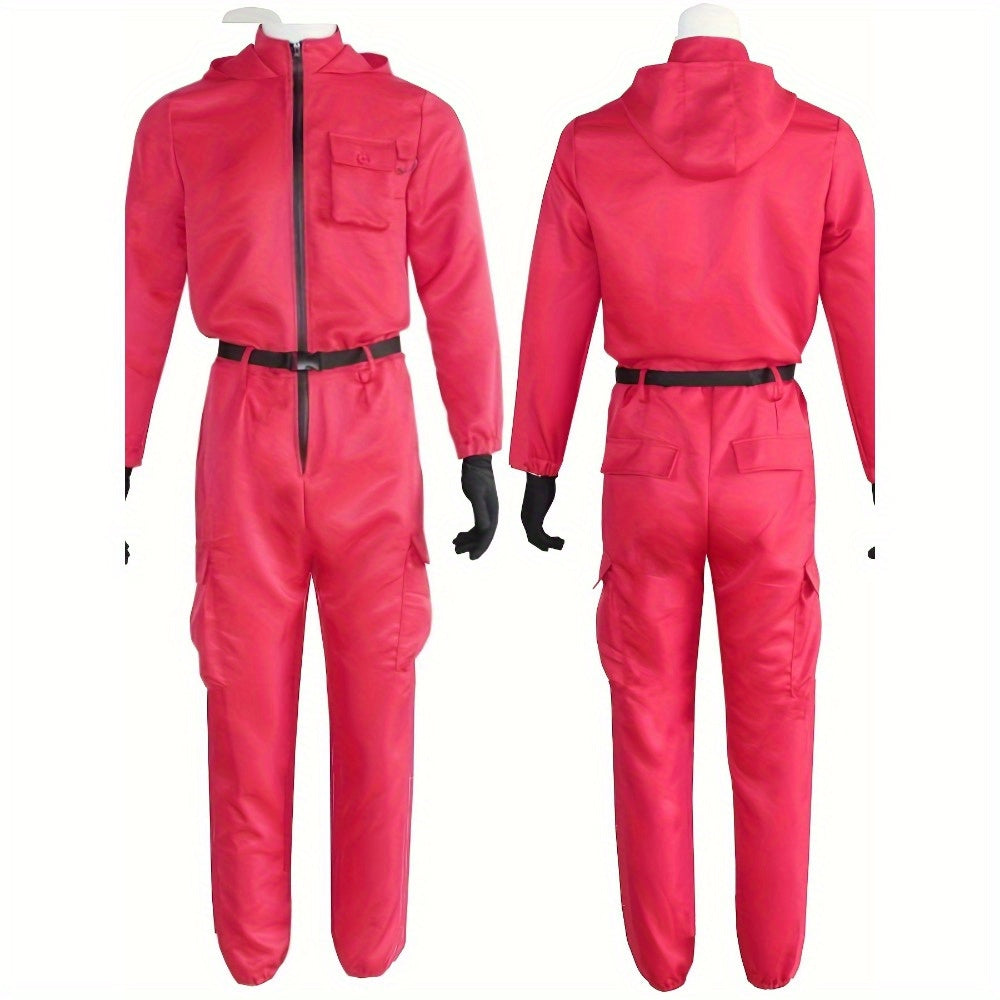 Combinaison zippée - détail ceinture