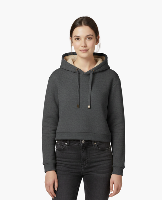 Sweat à Capuche Femme | Doublé en Polaire, Chaud et Confortable