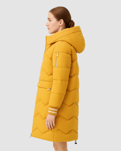 Doudoune Longue Femme – Élégance Matelassée et Chaleur Maximale