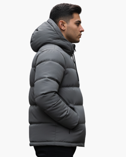 Doudoune Homme Classique à Capuche