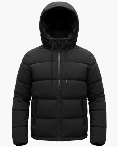 Doudoune Homme Classique à Capuche