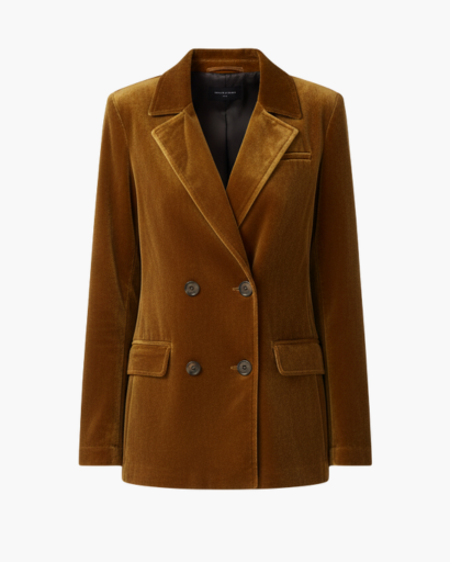 Blazer confortable en velours