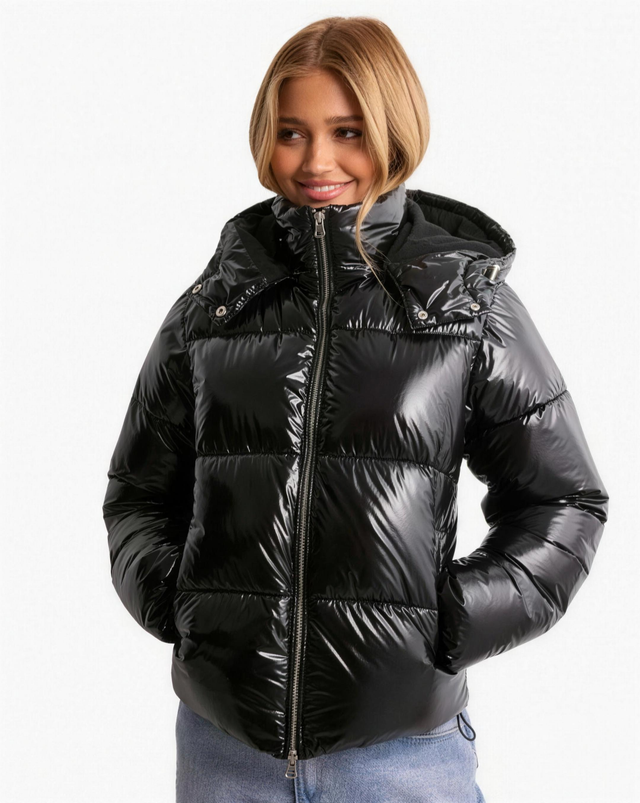 Doudoune Femme Brillante – Chaleur, Confort & Élégance Moderne | Style Chic Hiver