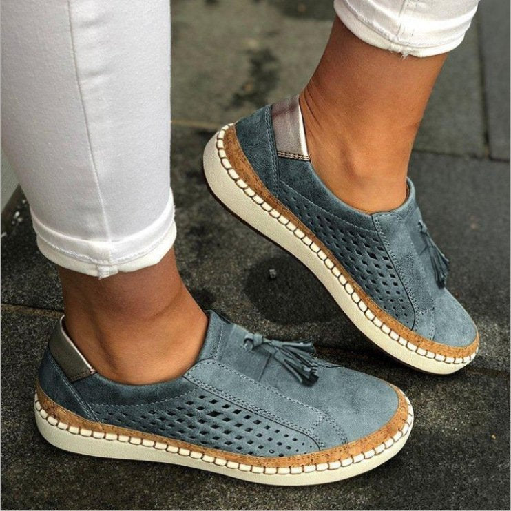 Baskets Orthopédiques Femme – Semelle Ergonomique & Maintien Confort, Marche Quotidienne