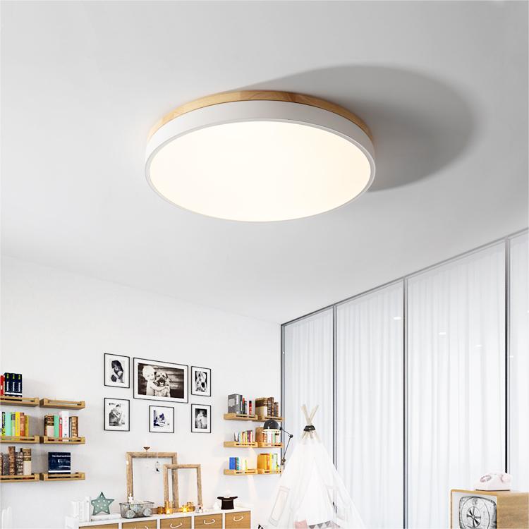 Plafonnier LED rond angle de vue