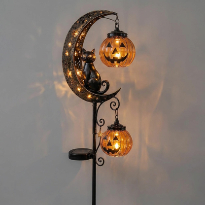 Piquet Halloween, variante double citrouille