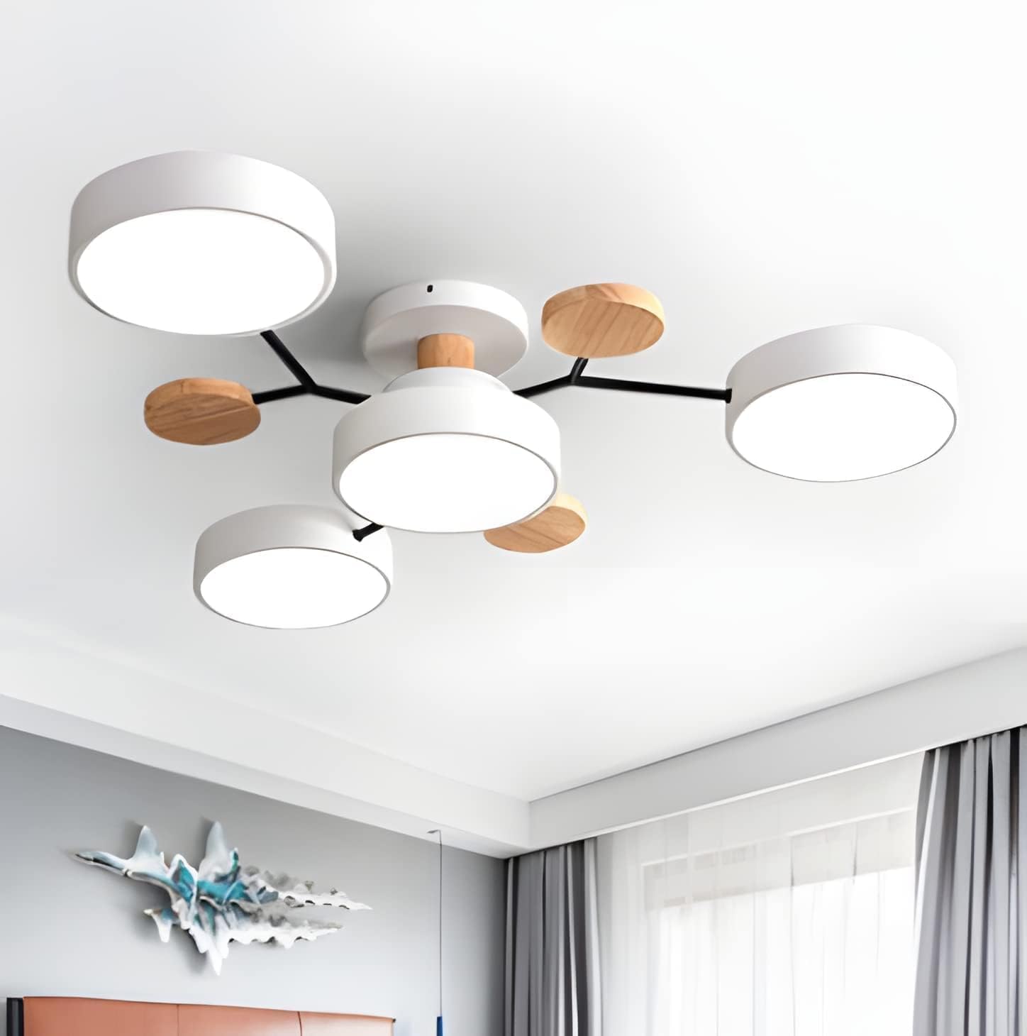 Plafonnier LED multi-sources contexte
