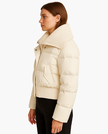 Doudoune Femme Oversize Zippée | Volume Moderne et Confort Thermique