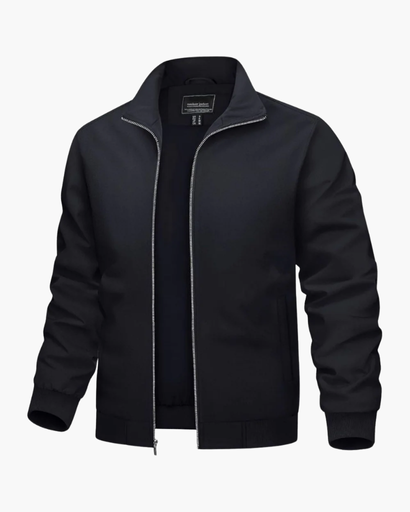 Bomber Jacket Homme – Léger et Décontracté avec Fermeture Zippée