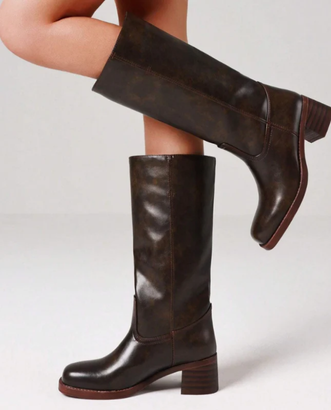 Bottes Hautes Femme – Doublure Chaude & Style Authentique