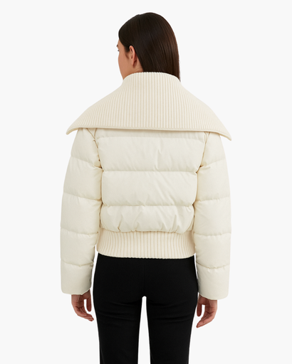 Doudoune Femme Oversize Zippée | Volume Moderne et Confort Thermique