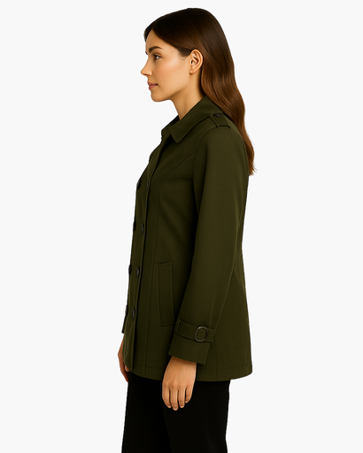 Trench Femme à Double Boutonnage – Élégant & Intemporel