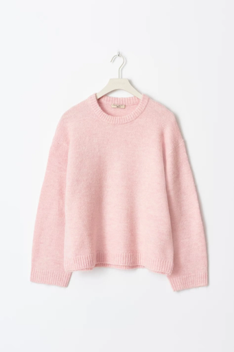 Pull Doux Femme – Coupe Oversize en Maille Moelleuse