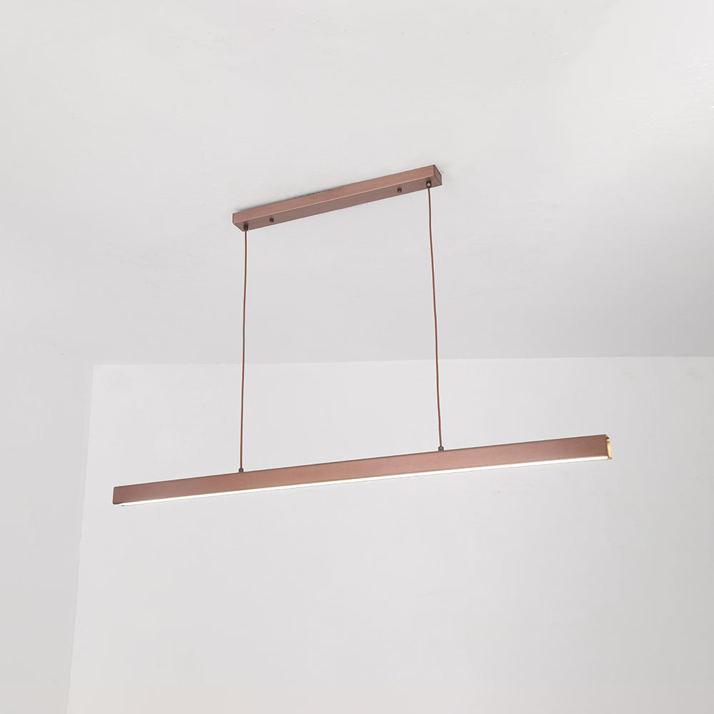 Suspension linéaire détail extrémité