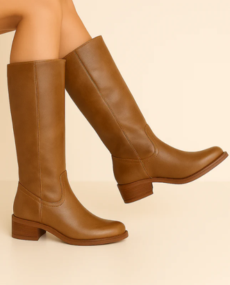 Bottes Hautes Femme – Doublure Chaude & Style Authentique