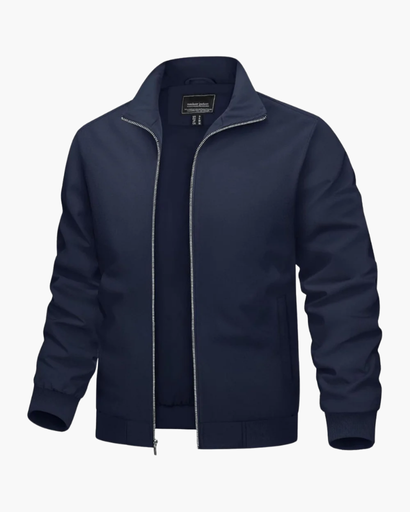 Bomber Jacket Homme – Léger et Décontracté avec Fermeture Zippée
