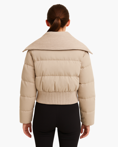 Doudoune Femme Oversize Zippée | Volume Moderne et Confort Thermique