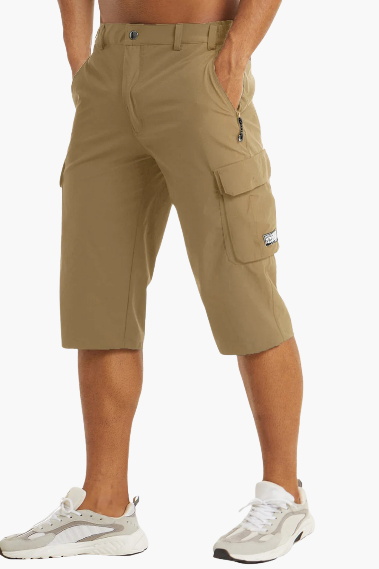 Short Cargo Homme Long – Bermuda Utilitaire Décontracté