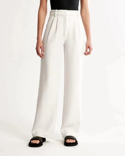 Pantalon Femme à Jambes Larges | Taille Haute & Coupe Élégante