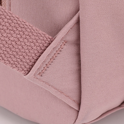 Sac à dos scolaire en polyester, poche latérale pour gourde, coloris blanc