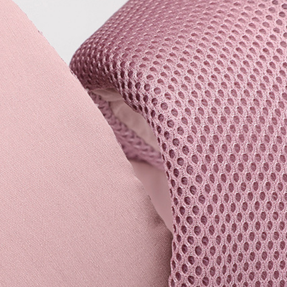 Sac à dos scolaire en polyester, panneau dorsal ergonomique, coloris rose